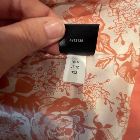 Isaac Mizrahi lightweight Coral Trench Coat L - Picture 13 of 16